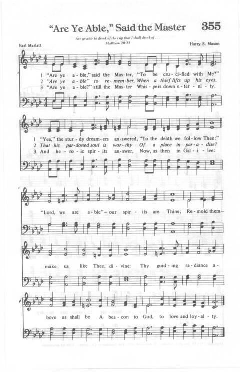 Yes, Lord!: Church of God in Christ hymnal page 381