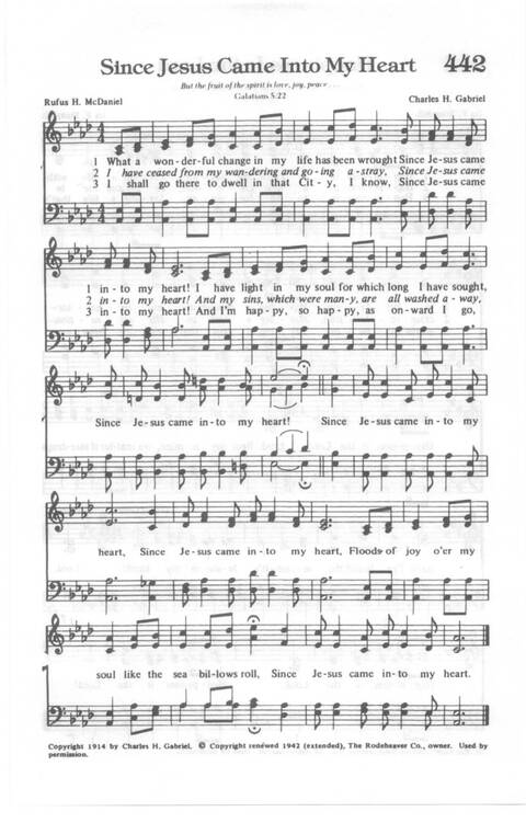 Yes, Lord!: Church of God in Christ hymnal page 473