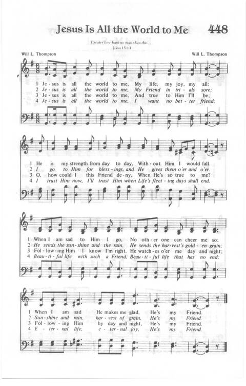 Yes, Lord!: Church of God in Christ hymnal page 479