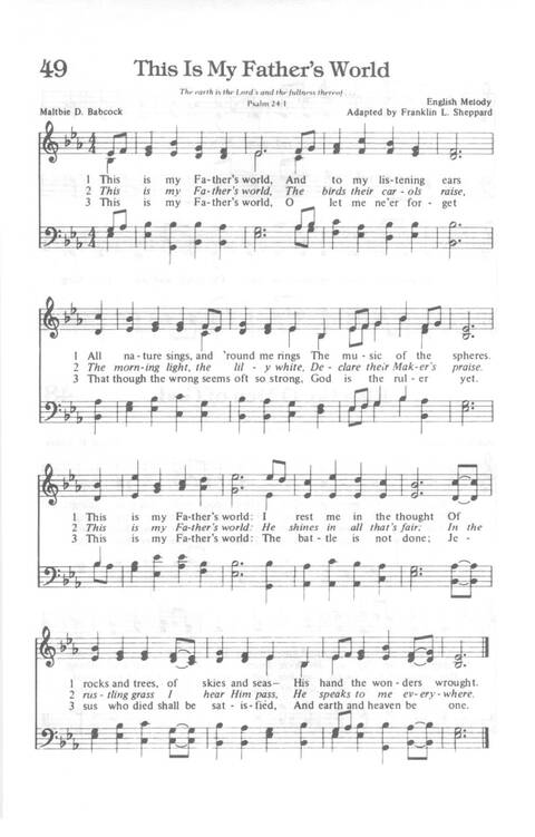 Yes, Lord!: Church of God in Christ hymnal page 50