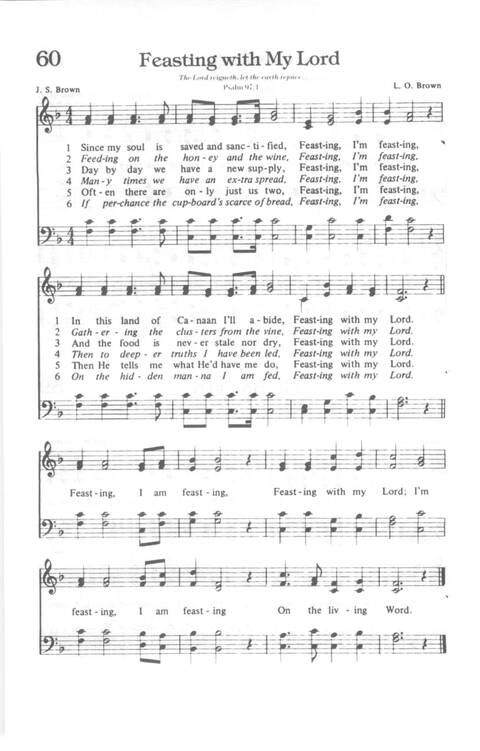 Yes, Lord!: Church of God in Christ hymnal page 62