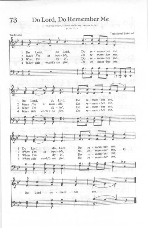 Yes, Lord!: Church of God in Christ hymnal page 76