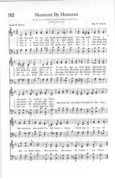 Yes, Lord!: Church of God in Christ hymnal page 98