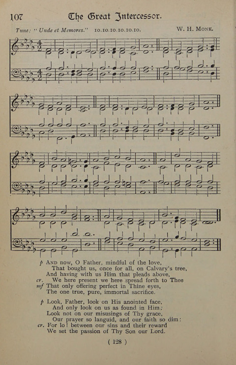 The Y.M.C.A. Hymnal: specially compiled for the use of men page 128