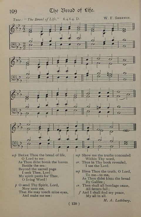 The Y.M.C.A. Hymnal: specially compiled for the use of men page 130