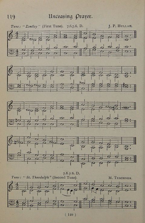 The Y.M.C.A. Hymnal: specially compiled for the use of men page 140