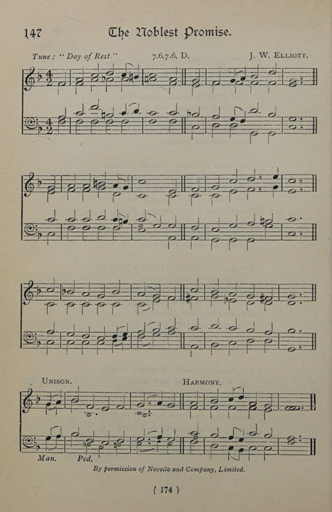 The Y.M.C.A. Hymnal: specially compiled for the use of men page 174