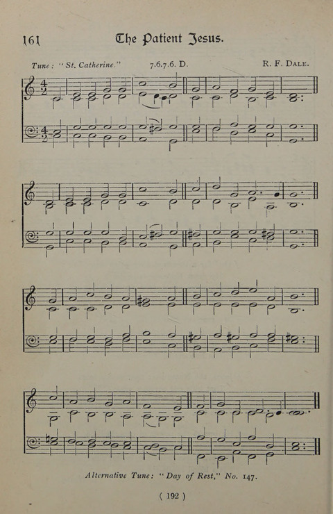 The Y.M.C.A. Hymnal: specially compiled for the use of men page 192