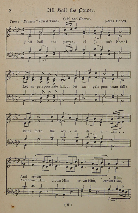 The Y.M.C.A. Hymnal: specially compiled for the use of men page 2