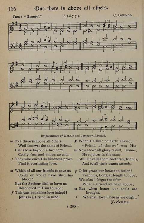 The Y.M.C.A. Hymnal: specially compiled for the use of men page 200