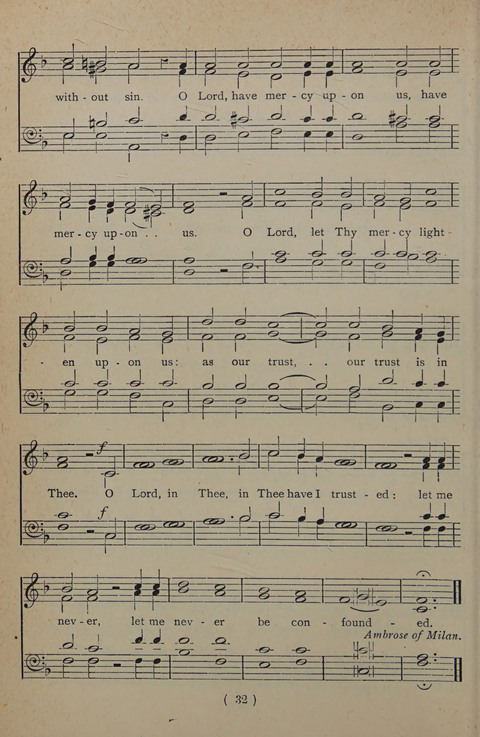 The Y.M.C.A. Hymnal: specially compiled for the use of men page 32