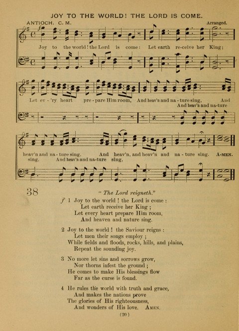 The Y.M.C.A. Praise Book: a collection of new and old hymns and tunes arranged for male voices, especially designed for the us of the Young Men