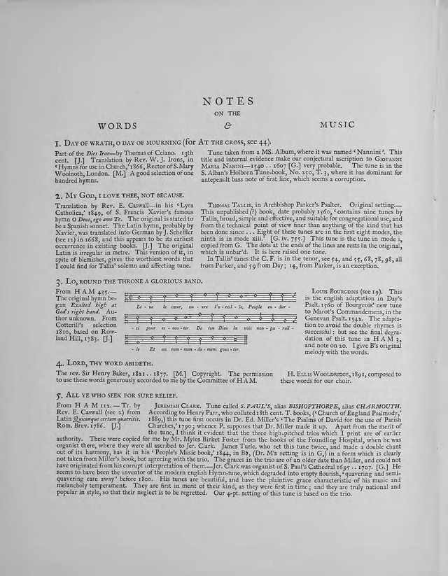 Hymns: the Yattendon Hymnal page 167
