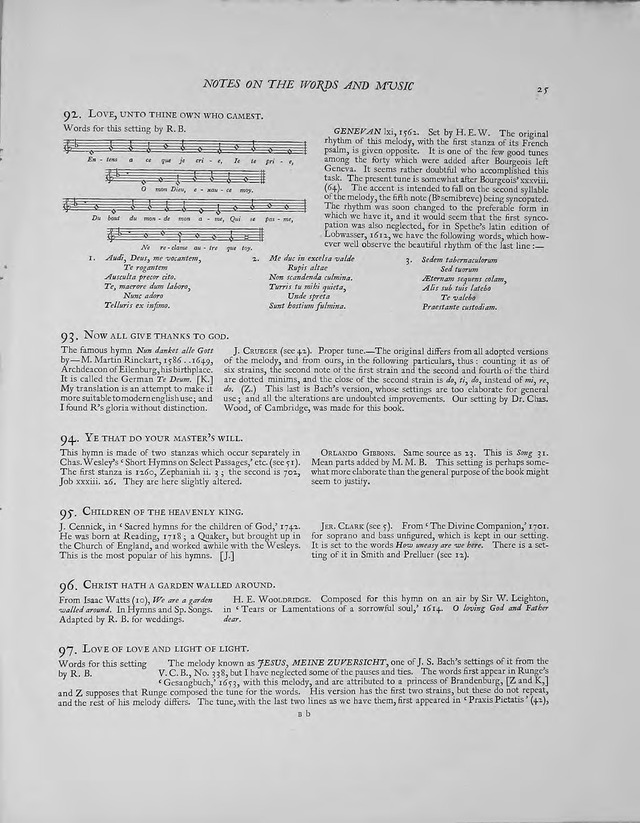 Hymns: the Yattendon Hymnal page 186