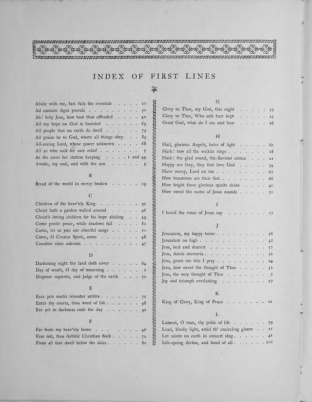 Hymns: the Yattendon Hymnal page 189