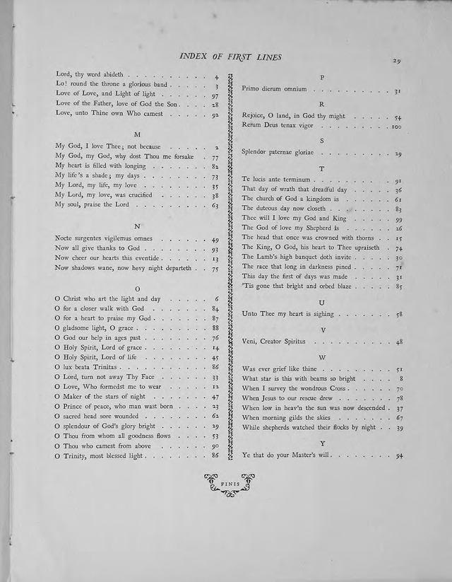 Hymns: the Yattendon Hymnal page 190