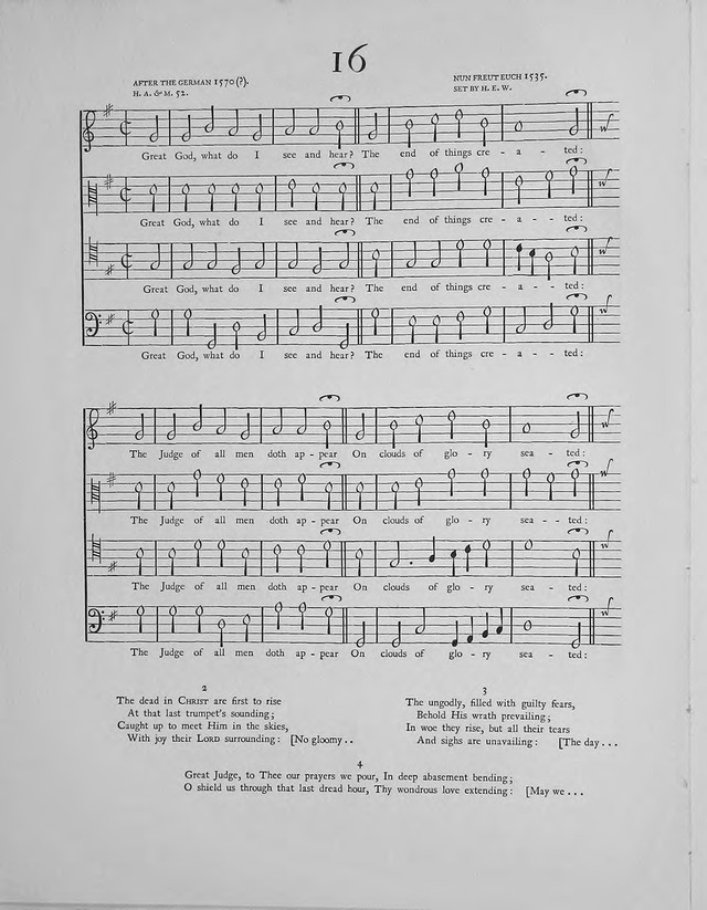 Hymns: the Yattendon Hymnal page 25