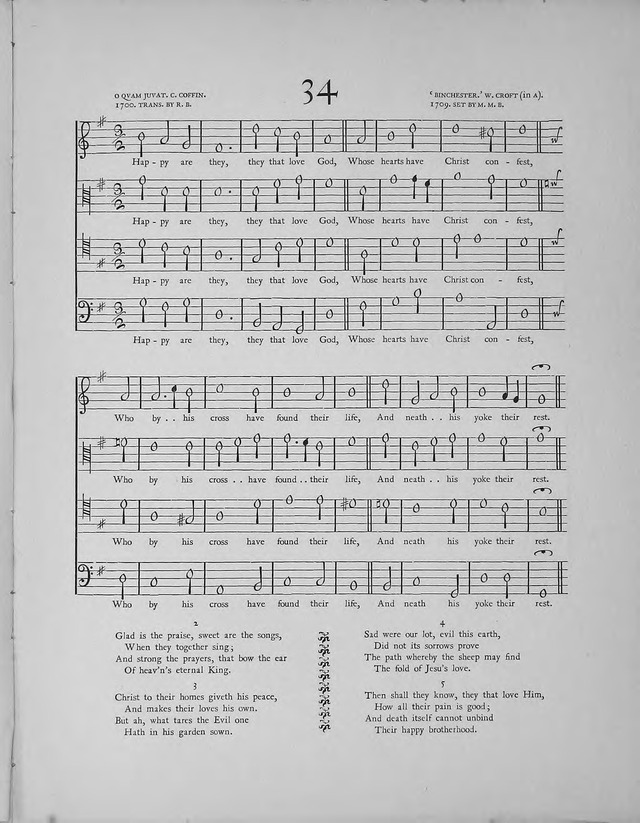 Hymns: the Yattendon Hymnal page 56