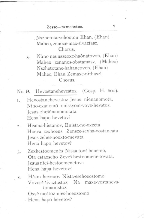 Zesse-nemeoxtoz=(Cheyenne Songs) page 7