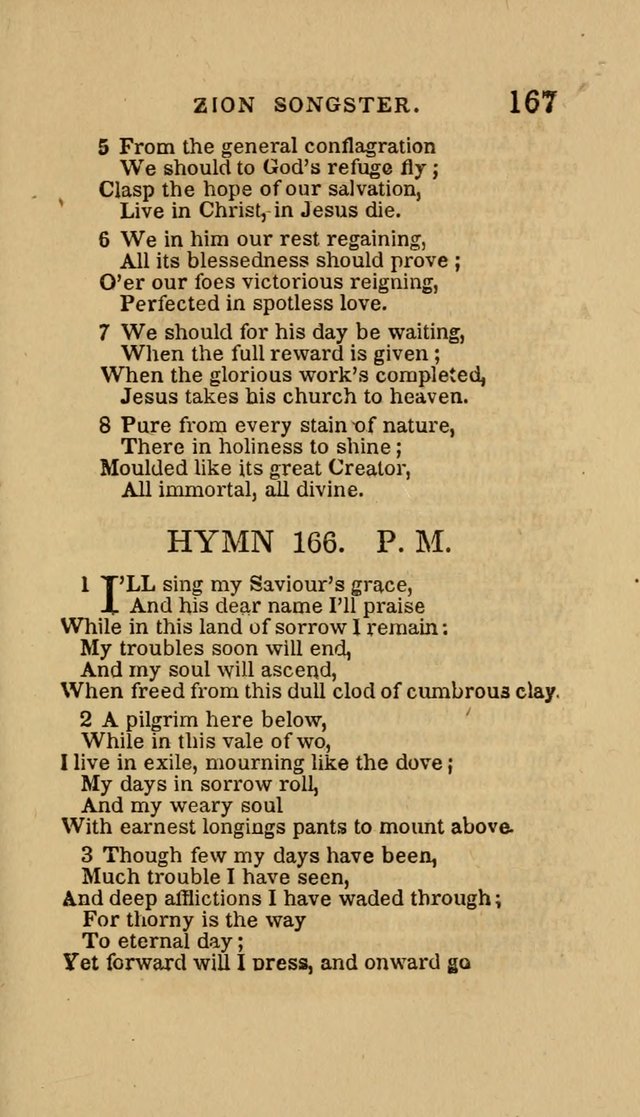 The Zion Songster: a Collection of Hymns and Spiritual Songs, Generally Sung at Camp and Prayer Meetings, and in Revivals or Religion  (95th ed.) page 174