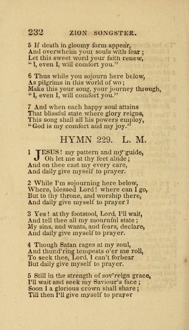 The Zion Songster: a Collection of Hymns and Spiritual Songs, Generally Sung at Camp and Prayer Meetings, and in Revivals or Religion  (95th ed.) page 239